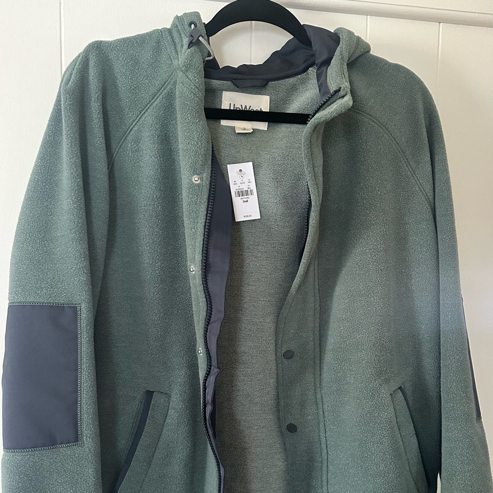 Upwest Fleece zip up jacket with hood